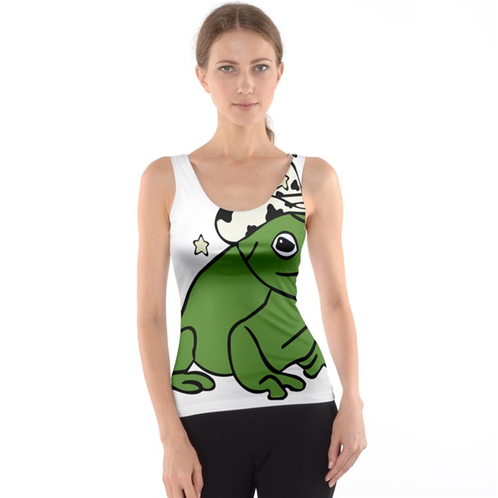 Frog with a cowboy hat Tank Top