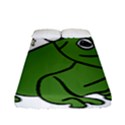 Frog with a cowboy hat Fitted Sheet (Full/ Double Size) View1