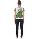 Frog with a cowboy hat Short Sleeve Sports Top  View2