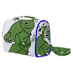 Frog With A Cowboy Hat Satchel Shoulder Bag