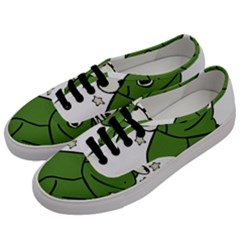 Frog With A Cowboy Hat Men s Classic Low Top Sneakers by Teevova