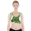 Frog with a cowboy hat Sports Bra With Pocket View1