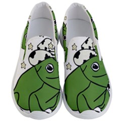 Frog With A Cowboy Hat Men s Lightweight Slip Ons by Teevova