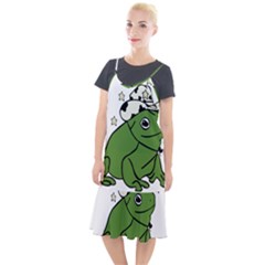 Frog With A Cowboy Hat Camis Fishtail Dress