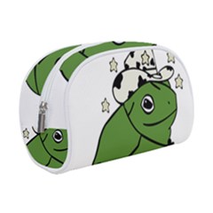 Frog With A Cowboy Hat Make Up Case (small) by Teevova