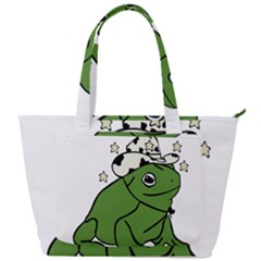 Frog With A Cowboy Hat Back Pocket Shoulder Bag 