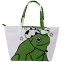 Frog with a cowboy hat Back Pocket Shoulder Bag  View2