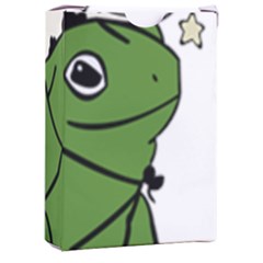 Frog With A Cowboy Hat Playing Cards Single Design (rectangle) With Custom Box by Teevova