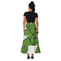 Frog with a cowboy hat Tiered Ruffle Maxi Skirt View4