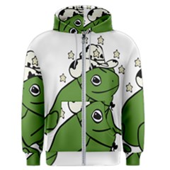 Frog With A Cowboy Hat Men s Zipper Hoodie by Teevova