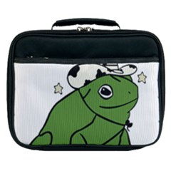 Frog With A Cowboy Hat Lunch Bag by Teevova