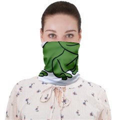 Frog With A Cowboy Hat Face Covering Bandana (adult) by Teevova