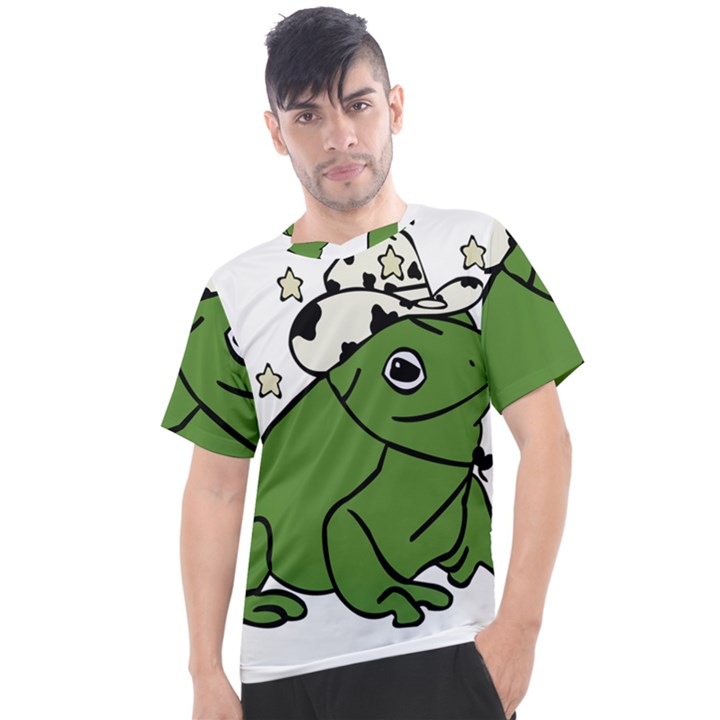 Frog with a cowboy hat Men s Sport Top