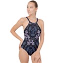 M G High Neck One Piece Swimsuit View1