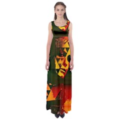 Counting Coup Empire Waist Maxi Dress by MRNStudios