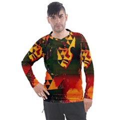 Counting Coup Men s Pique Long Sleeve Tee