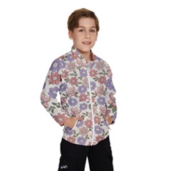 Flowers Petals Plants Floral Print Pattern Design Kids  Windbreaker