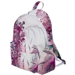 Ai Generated Flowers Watercolour Nature Plant The Plain Backpack by Ravend