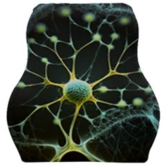 Ai Generated Neuron Network Connection Car Seat Velour Cushion  by Ravend