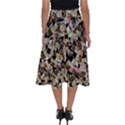 Mystic Geometry Abstract Print Perfect Length Midi Skirt View2