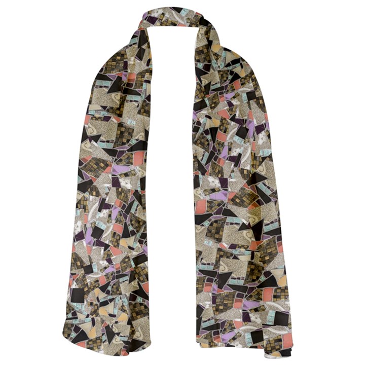 Mystic Geometry Abstract Print Lightweight Scarf 