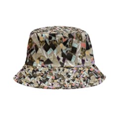 Mystic Geometry Abstract Print Inside Out Bucket Hat by dflcprintsclothing