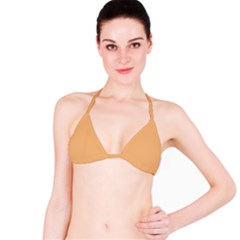 Middle Orange	 - 	bikini Top by ColorfulSwimWear