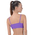 Iris Purple	 - 	Knot Up Bikini Top View2