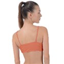 Mandarin Orange	 - 	Knot Up Bikini Top View2