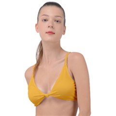 Merigold Orange	 - 	knot Up Bikini Top