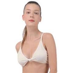 Papaya Whip	 - 	knot Up Bikini Top by ColorfulSwimWear