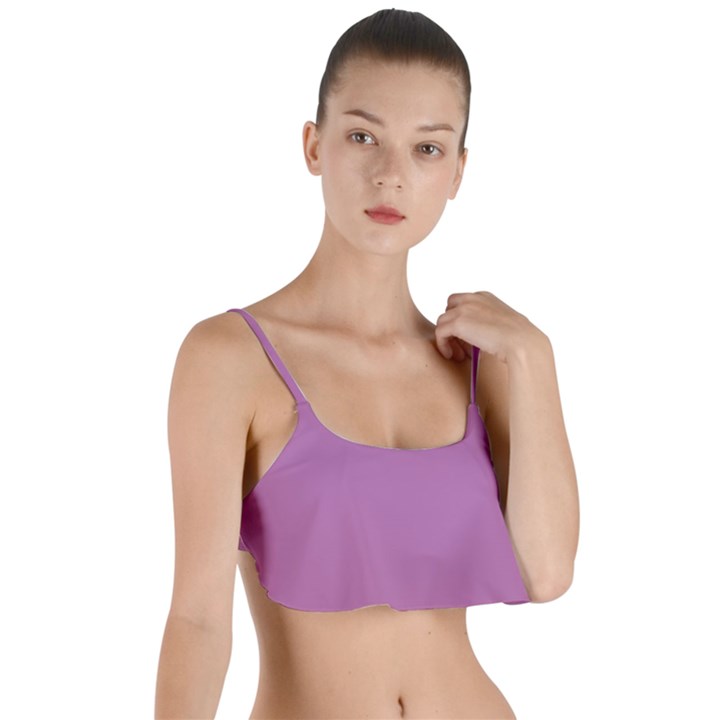 Bodacious Pink	 - 	Layered Top Bikini Top