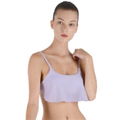 Languid Lavender Purple	 - 	layered Top Bikini Top by ColorfulSwimWear