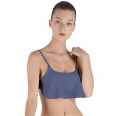 Independance Blue	 - 	layered Top Bikini Top by ColorfulSwimWear