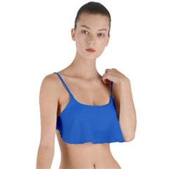 Sapphire Blue	 - 	layered Top Bikini Top by ColorfulSwimWear