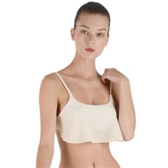 Papaya Whip	 - 	layered Top Bikini Top by ColorfulSwimWear