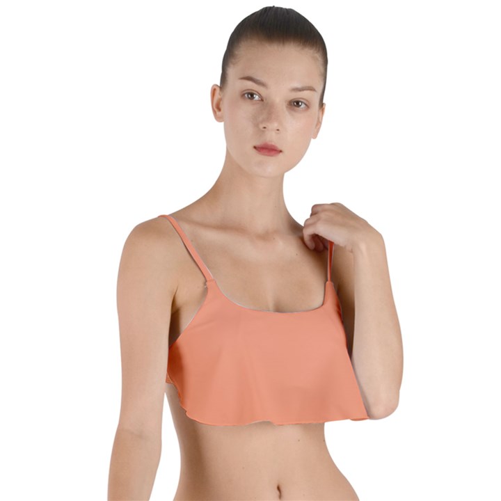 Light Orange	 - 	Layered Top Bikini Top