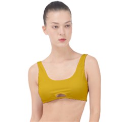 Butterscotch Yellow	 - 	the Little Details Bikini Top by ColorfulSwimWear