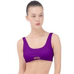 Lollipop Purple	 - 	the Little Details Bikini Top by ColorfulSwimWear