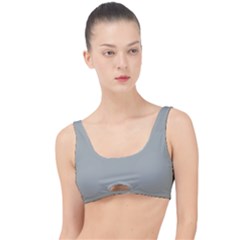 Silver Cloud Grey	 - 	The Little Details Bikini Top