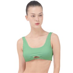 Granny Smith Apple Green	 - 	the Little Details Bikini Top by ColorfulSwimWear