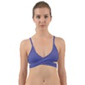 Blue Iris	 - 	Wrap Around Bikini Top View1