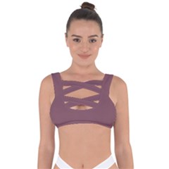 Dull Purple	 - 	bandaged Up Bikini Top