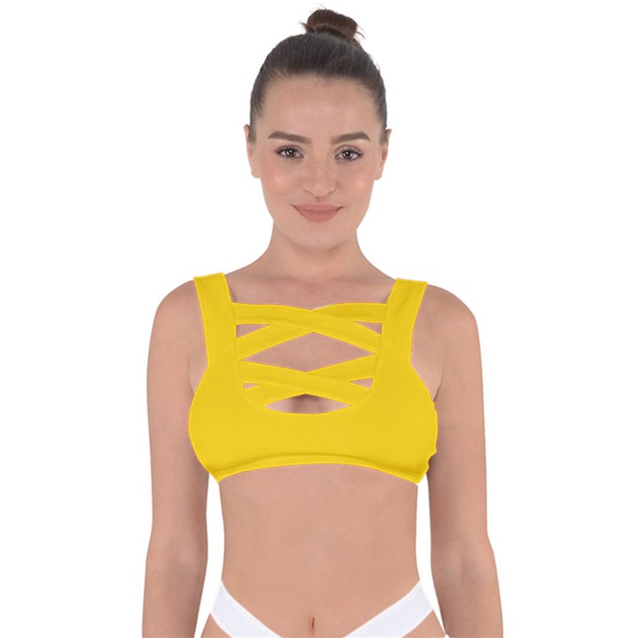 Rubber Duck Yellow	 - 	Bandaged Up Bikini Top