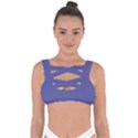 Blue Iris	 - 	Bandaged Up Bikini Top View1