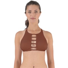 Sangria Brown	 - 	perfectly Cut Out Bikini Top by ColorfulSwimWear