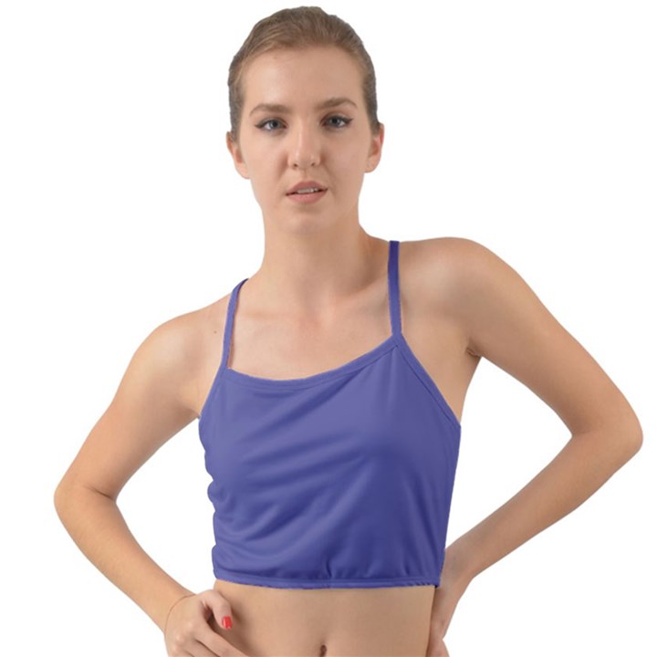 Blue Iris	 - 	Mini Tank Bikini Top