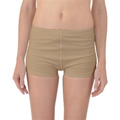 Camel Brown	 - 	boyleg Bikini Bottoms by ColorfulSwimWear