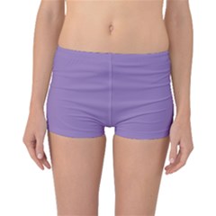 Heather Purple	 - 	boyleg Bikini Bottoms by ColorfulSwimWear