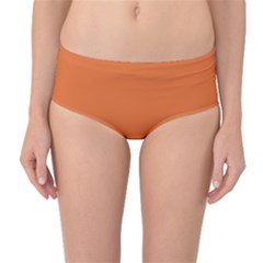 Halloween Orange	 - 	Mid-Waist Bikini Bottoms